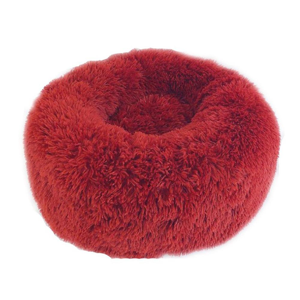 Pet Dog Bed Basket Dogs Beds For Large Bench Mat Chihuahua Kennel For Pet Supplies Sofa Dog House For Cat Big Cushion: red