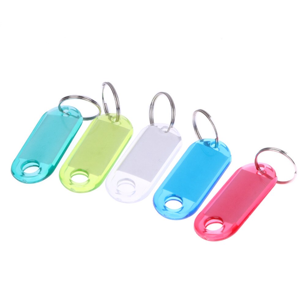 60Pcs Plastic Tags Bagage Id Bag Label Key Card Ta... – LovingPrices