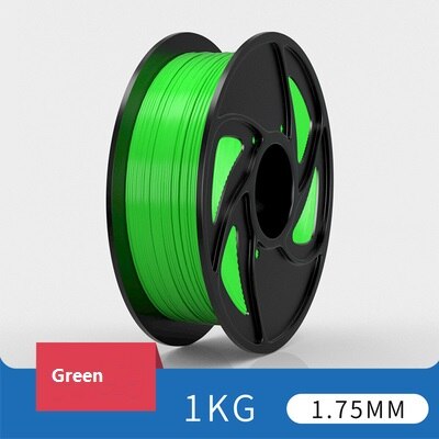 PLA 3D Printer Filament 1.75mm 30 Colors Sample for 3D Printing Materials: Green