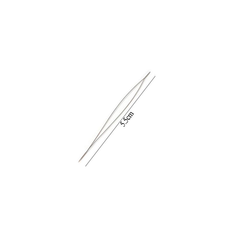 Open the Bead Needle DIY Beading Needles Supplies for Making Beads Handmade Pins Jewelry Accessories Tools 1PCS Beading Needles: 5.5cm   1PC