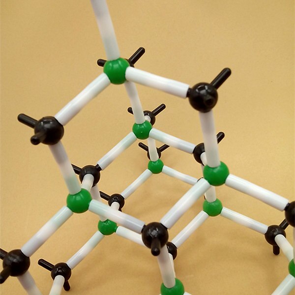MAGICAL SCIENCE SiC Crystal structure model 9mm series Silicon carbide molecoular model Chemistry Teaching Model