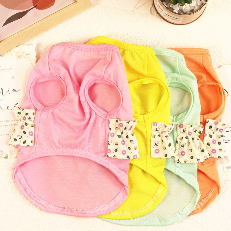 Hond Zomer Kleding Harnas Vest Kat Puppy Kleding Yorkie Yorkshire Terrier Pommeren Shih Tzu Maltezer Bichon Poedel Kostuums