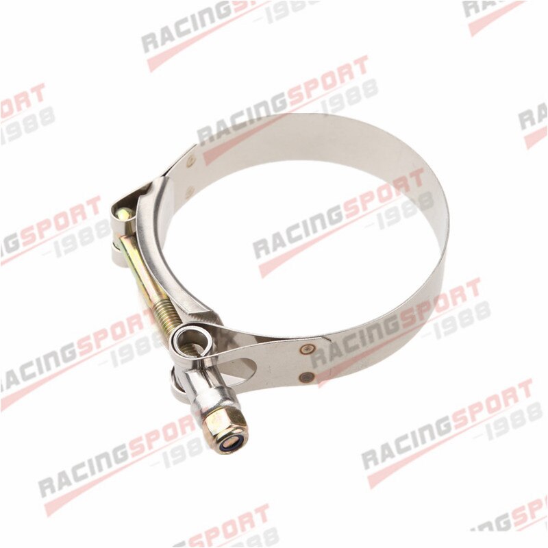 3.25 &quot; tommers turbo rør slangekobling t-bolt klemme rustfritt stål 86/94mm