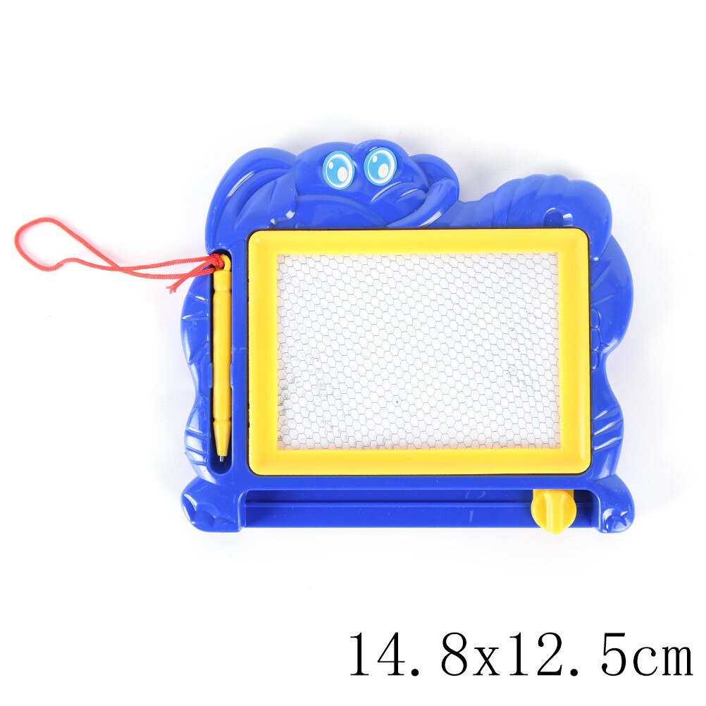 1 pièces 2 couleurs enfants peinture magnétique planche à dessin ensemble écriture Doodle pochoir apprentissage et éducation jouets loisirs pour les enfants