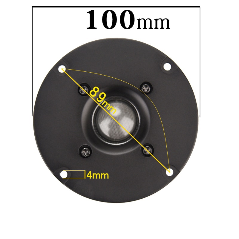 Hifidiy in Diretta 3 4 Pollici Unità di Altoparlante Tweeter Al Neodimio Forte Magnete di Seta Membrana 6OHM30W Atreble Altoparlante NE95/100/ 104/110/116