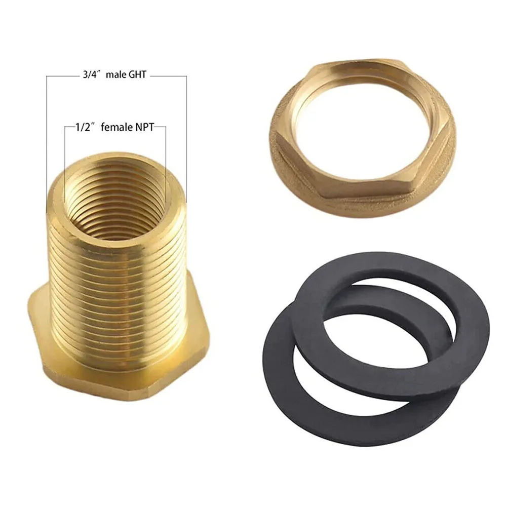 Accessories Durable Fitting Adapter Buckets Bulkhead Faucets Fish Garden Water Tank Water Towers Aquarium
