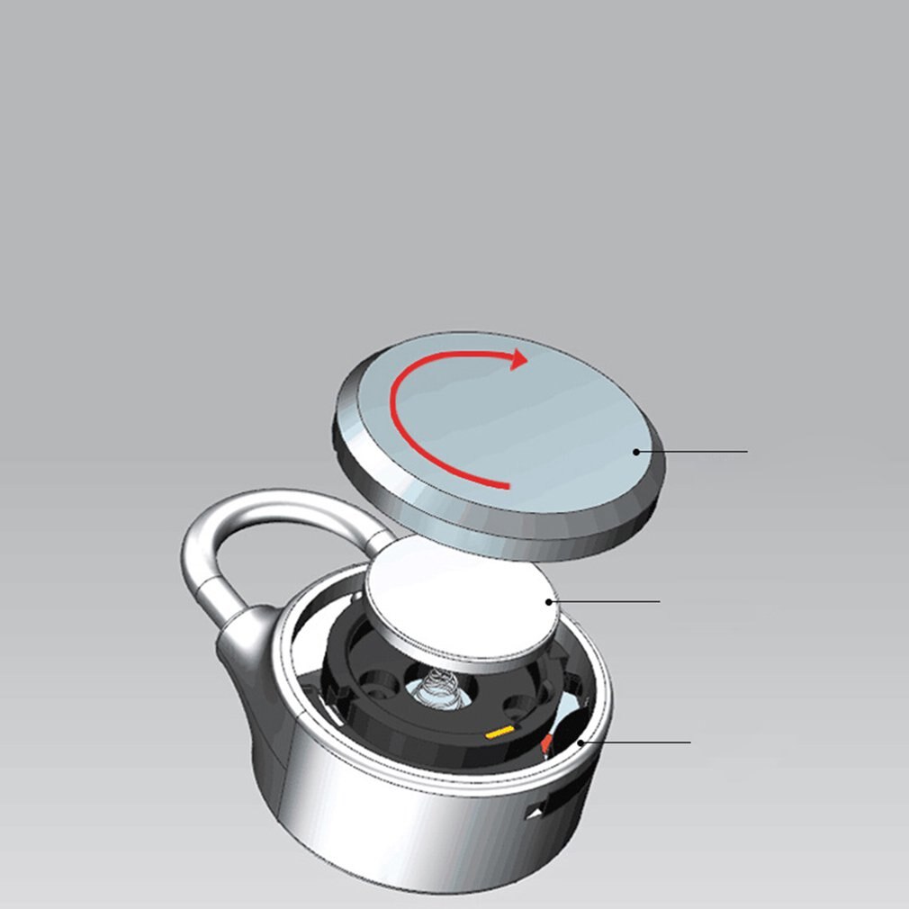 PasswordElectronic Intelligent Bluetooth Fingerprint Password Padlock Home Door App Remote Management Mobile Phone Unlock