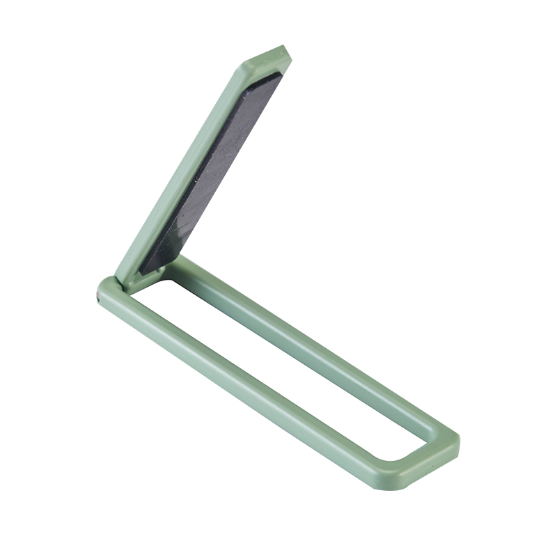 Ultra Thin Foldable Mobile Phone Holder Bracket Magnetic Metal Alloy Desktop Cell Phone Stands Universal Phone Support Kickstand