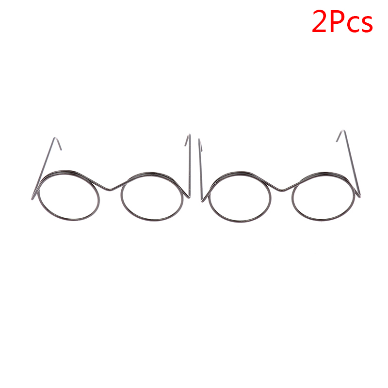 1/2/5/10Stck Runde Rahmen Linsen Auskommt retro Kühlen Puppe Gläser Für Puppe 2022 Meisten beliebte Niedrigsten Preis Neue Jahr: B