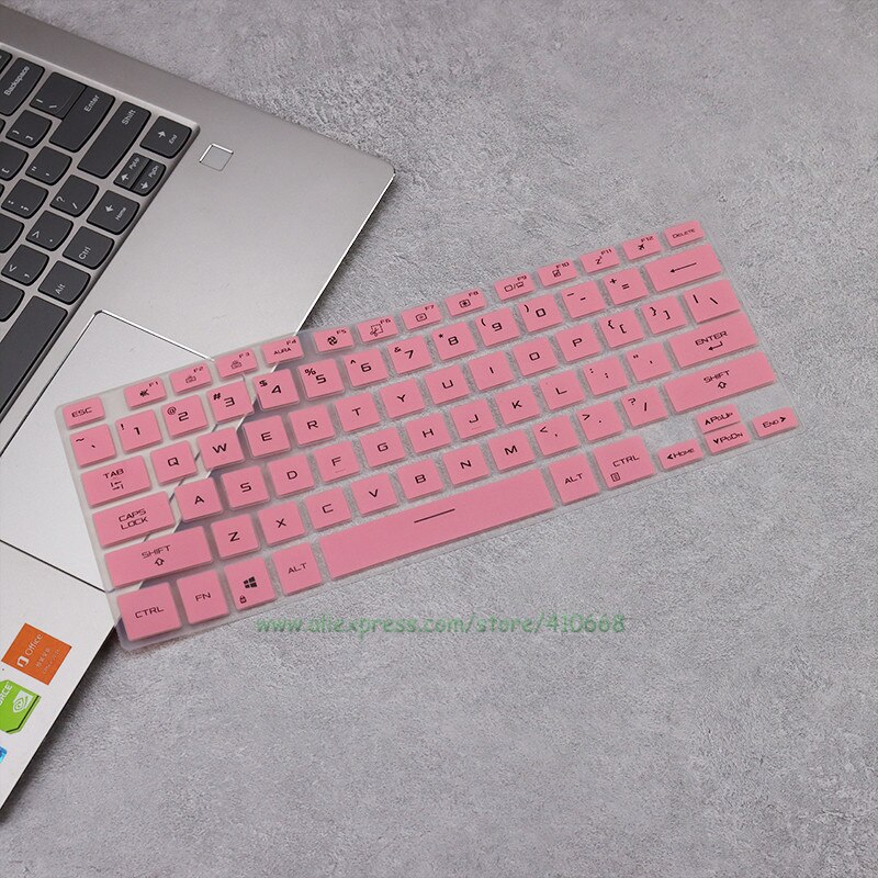 For ASUS ROG Zephyrus G15 GA503 GA503QM GA503QR GA503QS Asus ROG Zephyrus M16 GU603 GU603HE GU603HM Laptop Keyboard Cover Skin: Pink