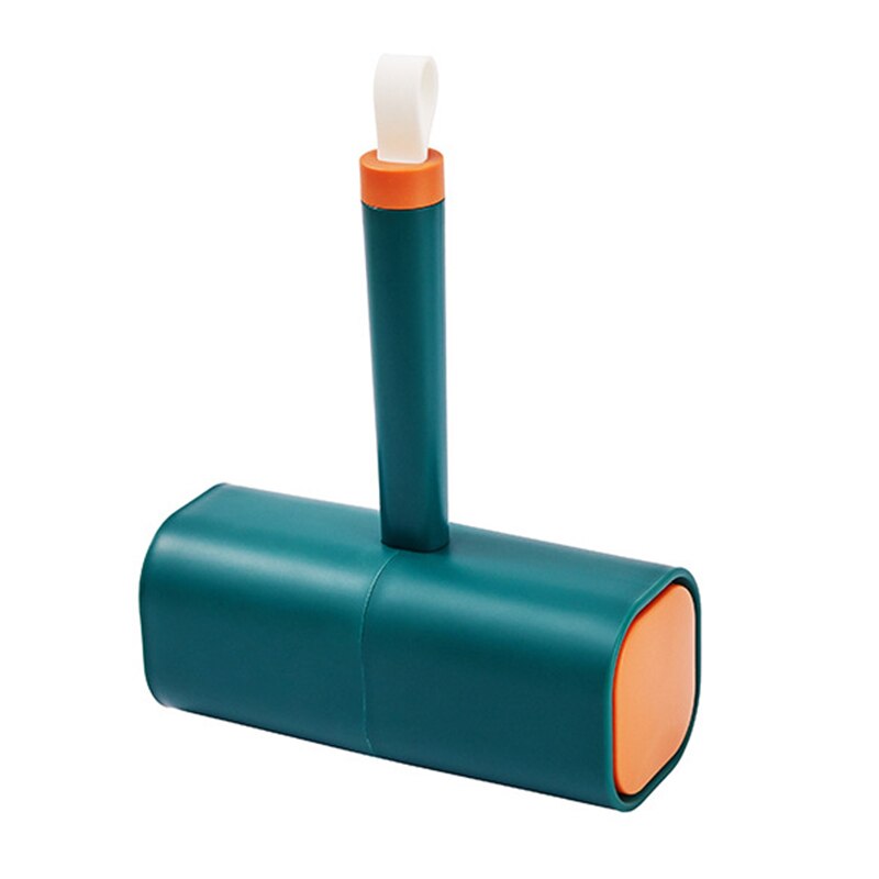 3 Color Reusable Lint Remover Dust Cleaner Sticking Roller For Clothes Pet Hair Remover Cleaning Household Dust Wiper Tools: green