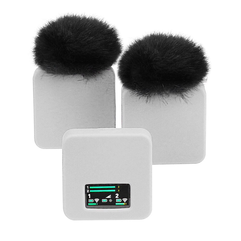 3 Stks/set Siliconen Mic Case Vervanging Microfoon Zachte Beschermhoes Voor Rode Draadloze Gaan Ii Microfoon Accessoires