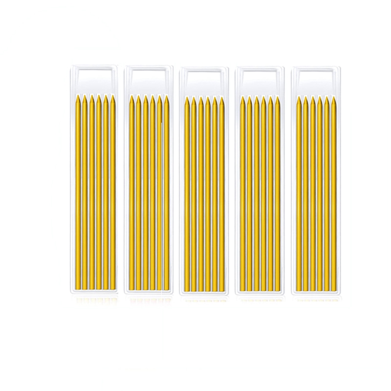 Deep Hole Mechanical Pencil Marker Marking Tool, for Carpenter: Yellow