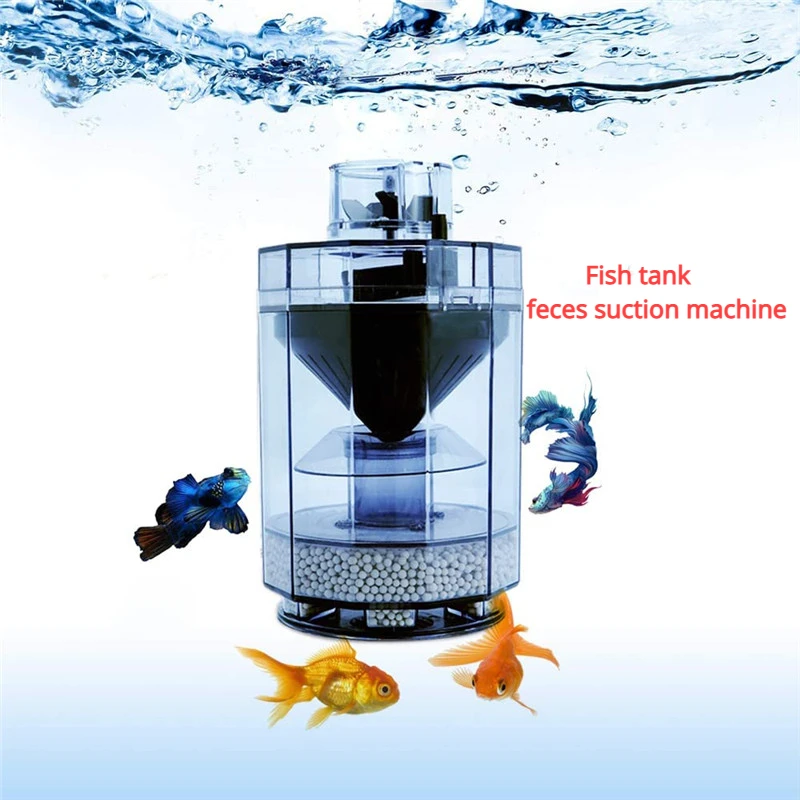 Filtro de hadas de agua para pecera, enriquecimiento de oxígeno, cultivo bacteriano, limpieza automática de huecos y inodoro, accesorios acuáticos