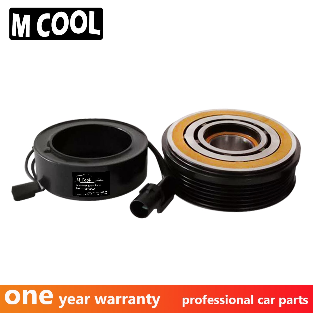 MSC90C Car AC Compressor Clutch For Mitsubishi Lancer Pulley : 109MM PV6 12V Bearing Size 355020 For Mitsubishi AC Clutch