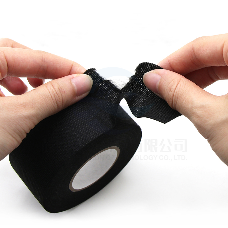 Hitzebeständiges, selbstklebendes Stoff-Stoffband, 9–50 mm, für Kfz-Kabelband, Kabelbaum, Kabelbaum, elektrische Wärmebänder