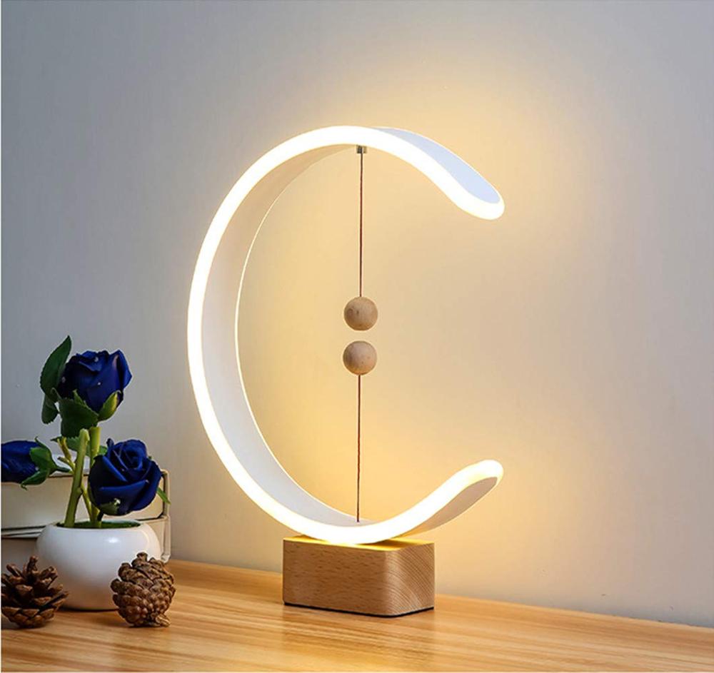 Heng balance lampe lampe à LED magnétique maison Table veilleuse interrupteur à billes magnétique lumières décor à la maison veilleuse goutte