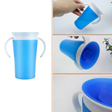 1Pc Children Toddler 360 Degree Training Drinking Cup Safe Non Spill Girl Boys Kids Trainer Cup Tumblers Drinkware
