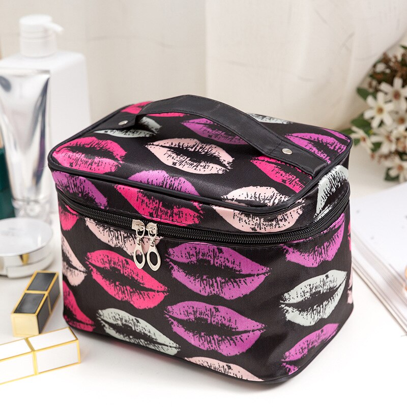 Bolsa Neceser multifuncional de viaje para cosméticos, bolsa de almacenamiento de gran capacidad, simple bolsa de limpieza y belleza impermeable, organizador de maquillaje: 10