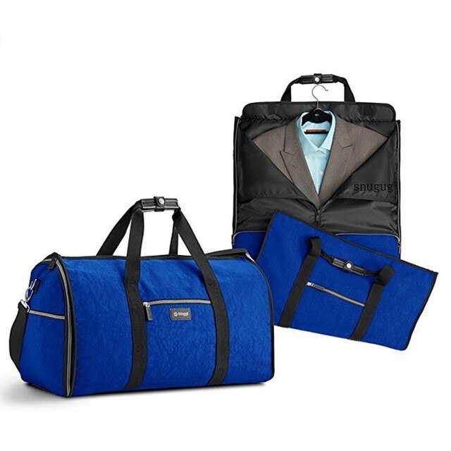 Zaken Mannen Reizen Handtas Bagage Tassen Waterdicht Grote Pak Plunjezak Multifunctionele Draagbare Reizen Opslag Schoudertas: 420D Nylon Blue