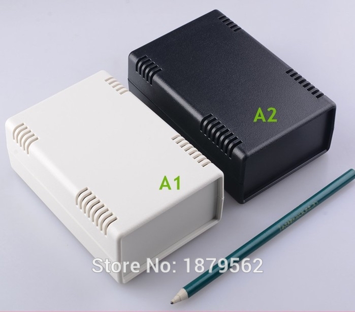 [2 colors] 135*90*45mm small abs plastic project enclosure DIY desktop enclosure for electronic PLC junction box PCB control box