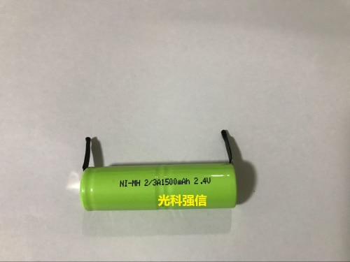 2.4 v li po li-ion batterijen NI-MH batterij 2 4 v lipo li ion oplaadbare lithium-ion voor 2.4 v 2/3A 1500 mah NI-MH