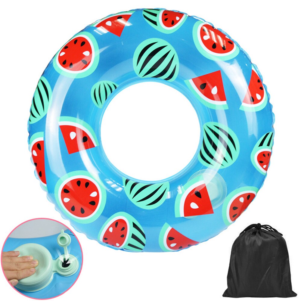 Anillo de natación inflable con presión inflar piscina de verano flotador natación tubo playa juguete para niños adultos
