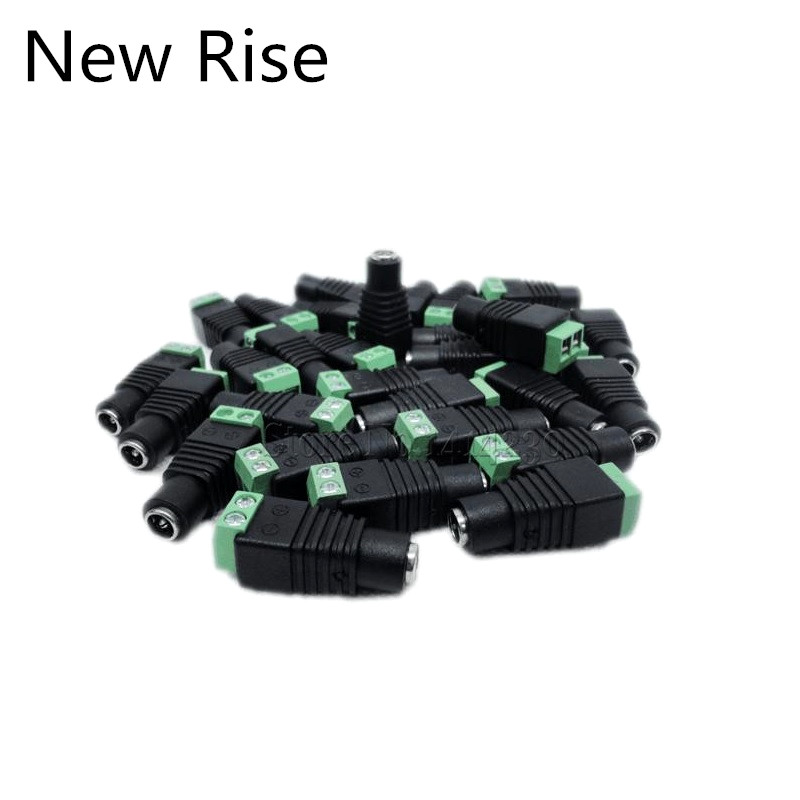 Male Female DC Power Plug Connector 2.1mm x 5.5mm ... – Vicedeal