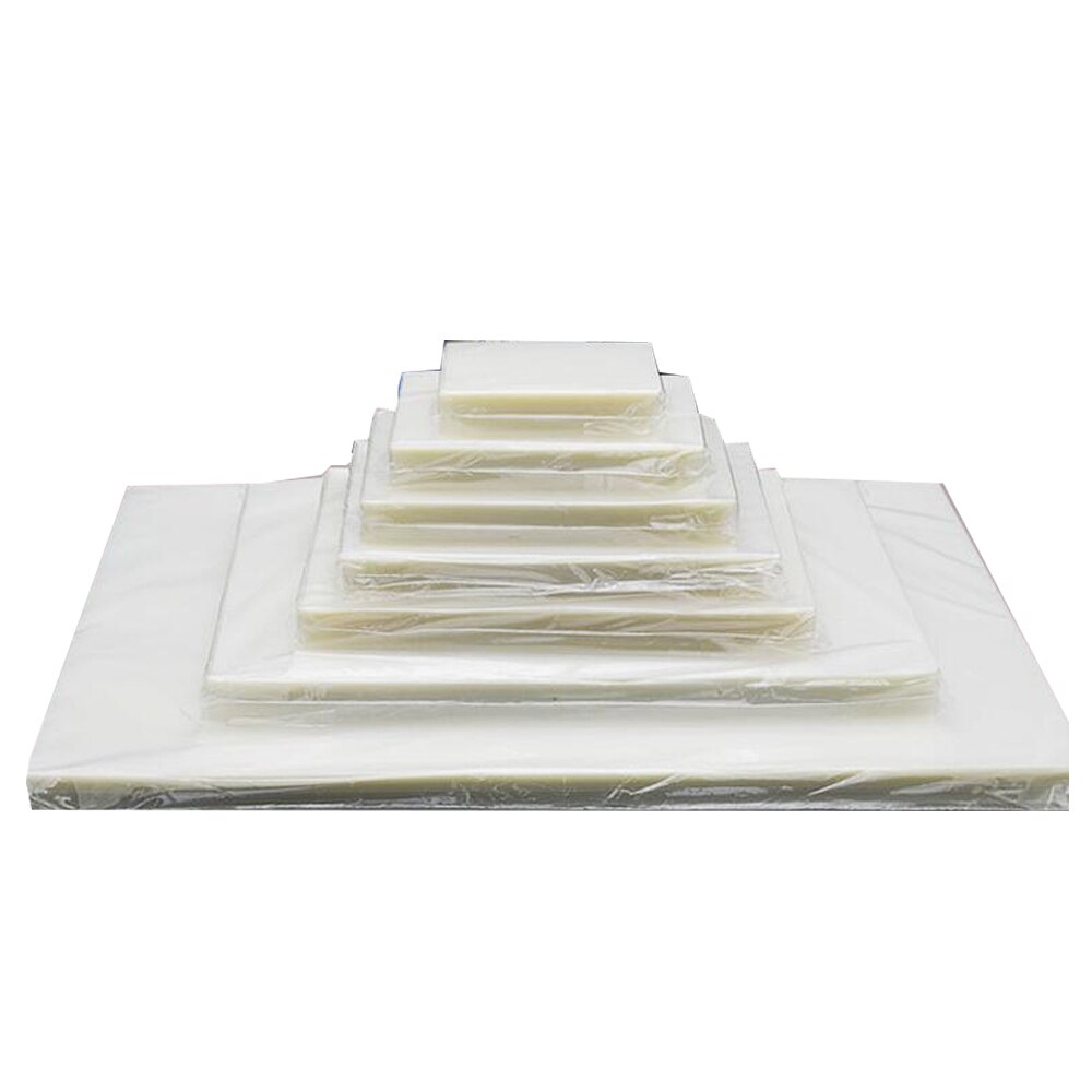 100Sheets 95x135MM 5 Inches for Laminator Machine Photo Paper Laminating Film