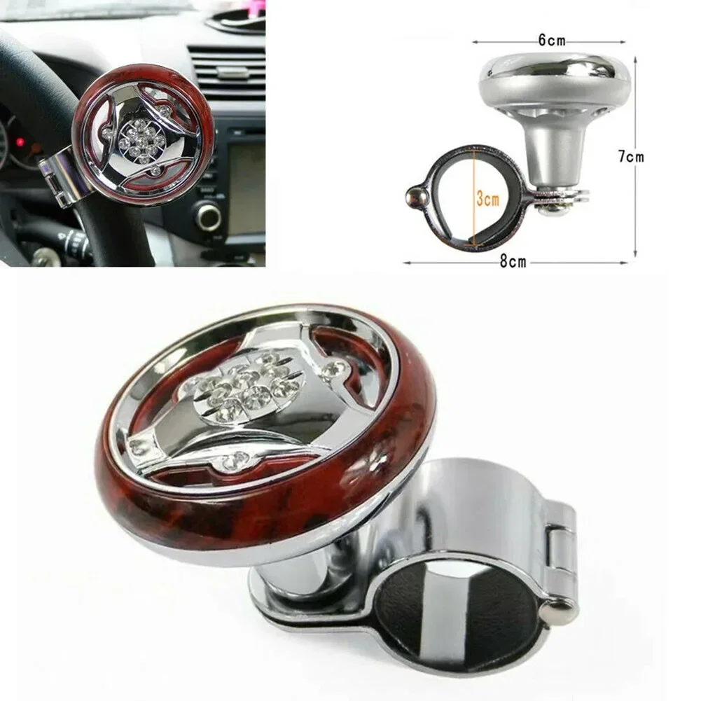 Auto Lenkrad Knopf Ball Auto Lkw Lenkrad Hilfe Energie Griff Assister Spinner Knopf Ball Universal- NEUE