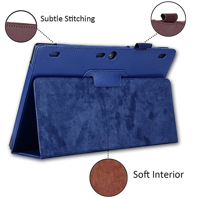 Litchi stand PU Leather Case For Lenovo Tab 2 A10-70F/L A10-30 X30F/M Tab 3 X70 X70F X70M Tab 10 TB-X103F X103F case