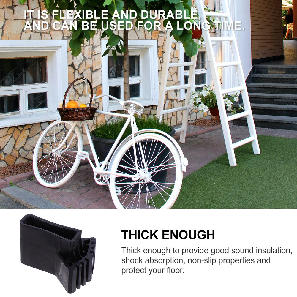 8pcs Practical Ladder Covers Foldable Ladder Foot Cover Non-skid Ladder Pads