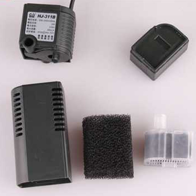 Mini aquarium aquarium pomp nano gebouw interne filter dompelbare zuurstofpomp vis schildpad voor aquarium water plantenbak