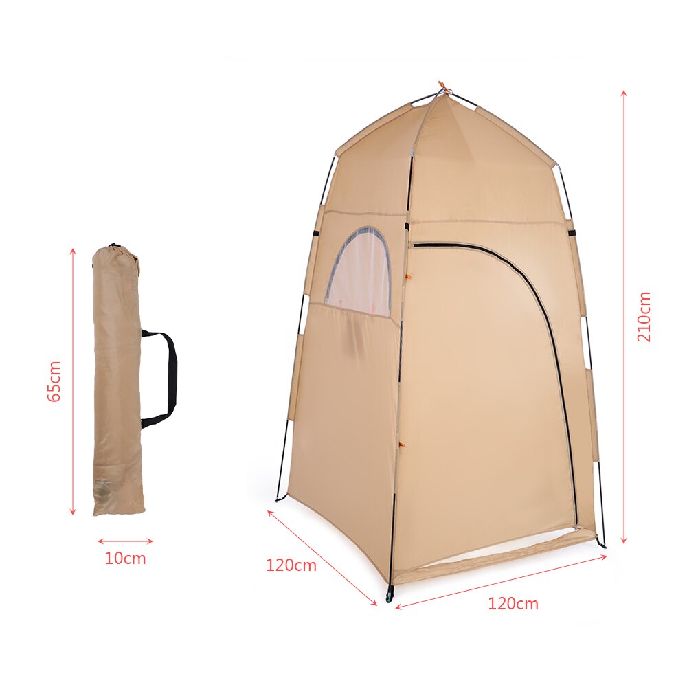 Draagbare Outdoor Camping Tent Douche Bad Veranderende Paskamer Tent Onderdak Camping Strand Privacy Wc Camping Tent