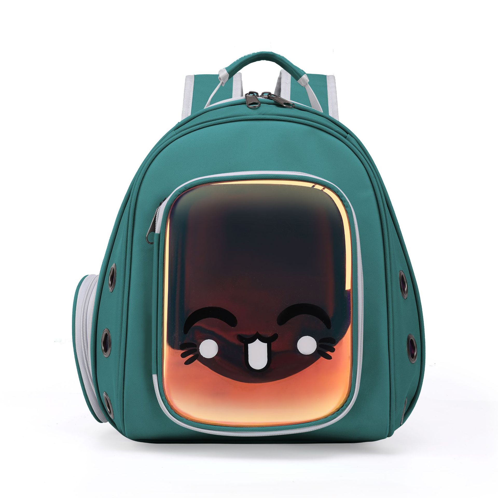 Pet Carrier Bags Astronaut Space Capsule Backpack For Cats Small Dogs Portable Doggie Kitten Cat Travel Bag Outdoor Puppy: green