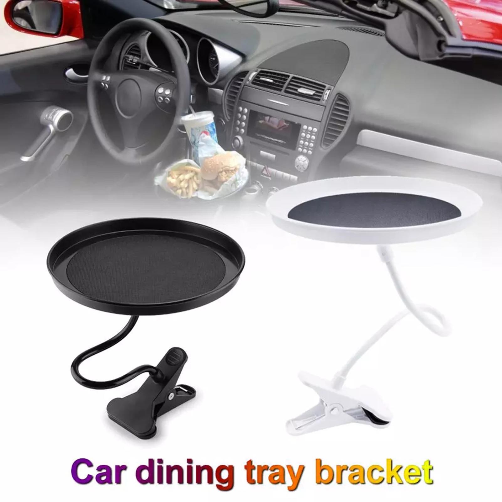 Soporte ajustable para taza de coche, accesorios Organizadores de botellas de café, bandeja de comida, mesa de automóviles para hamburguesas, patatas fritas, bandeja de mesa de coche, herramientas