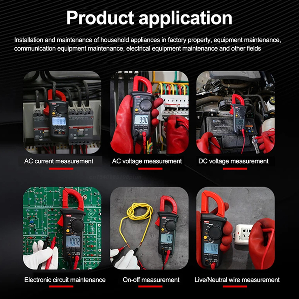 UNI T UT210E UT210D UT202A + UT204 PLUS Stroomtang Ampèremeter Digitale Elektricien Tool Elektrische Tester Multimeter