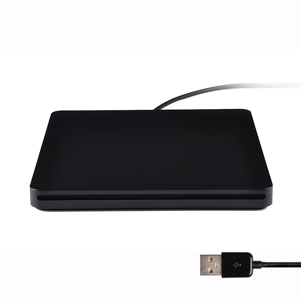 Unidad óptica IDE de 9,5mm, carcasa de DVD RW con USB 2,0, ranura externa en DVD, supercarcasa para Macbook Notebook ECD018