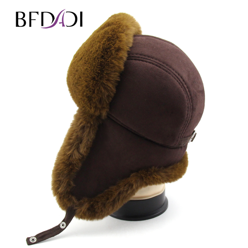 Bfdadi jongens petten bombermutsen 3 kleuren wintermuts russisch dik warm effen zacht winddicht oorklep ushanka muts maat 52-56