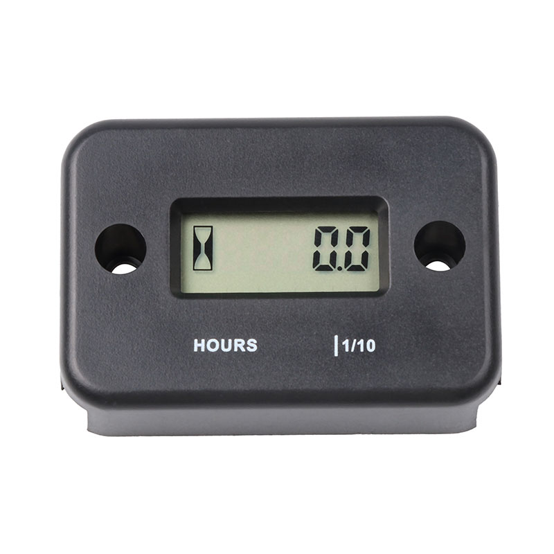 Waterproof LCD Display Digital Hour Meter Tachometer For Bike Motorcycle ATV Snowmobile Marine Engine Not Tachometer Model