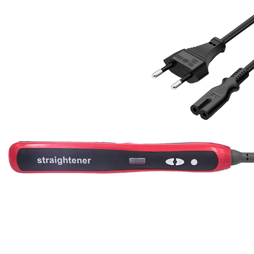 Hair Straight Styler Crystal Straight Hair Comb Hd Ceramic Straightening Splint Bangs Buckle Hair Curling Straight Hair Comb