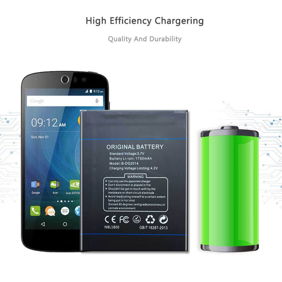 Batería para teléfono móvil Doogee TURBO DG2014 B-DG2014, , con número de seguimiento