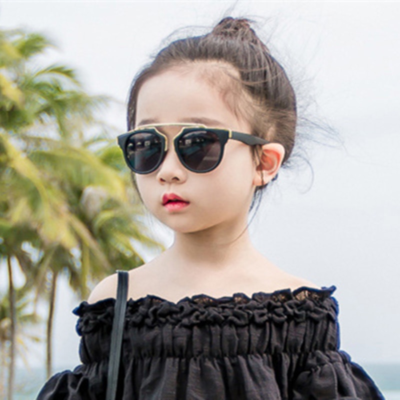 3-8 år gamle børn solbriller barneglas baby solbriller pige dreng solskærme lunette soleil femme  gd15602