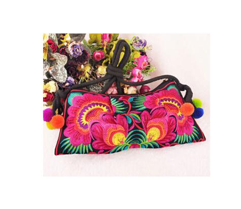 Prijs Vrouwen Borduurwerk Zak! Nationale Geborduurde Bloemen Zakken Een Schouder Messenger Vintage Handtas: 1