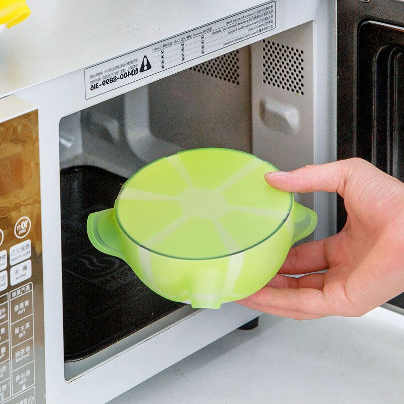 1 Lot Reusable Silicone Stretch Lids Food Fresh-keeping Kitchen Supplies Flower Shape Sealed Refrigerator Bowl Cover Household