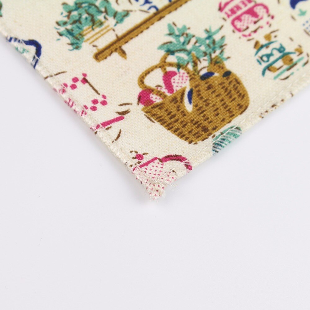 Männer Jahrgang Stil Baumwolle Leinen Taschentuch Blumen- gestreift Karte Flagge Tasche Platz 22*22cm Taschentücher Handtuch Lässig
