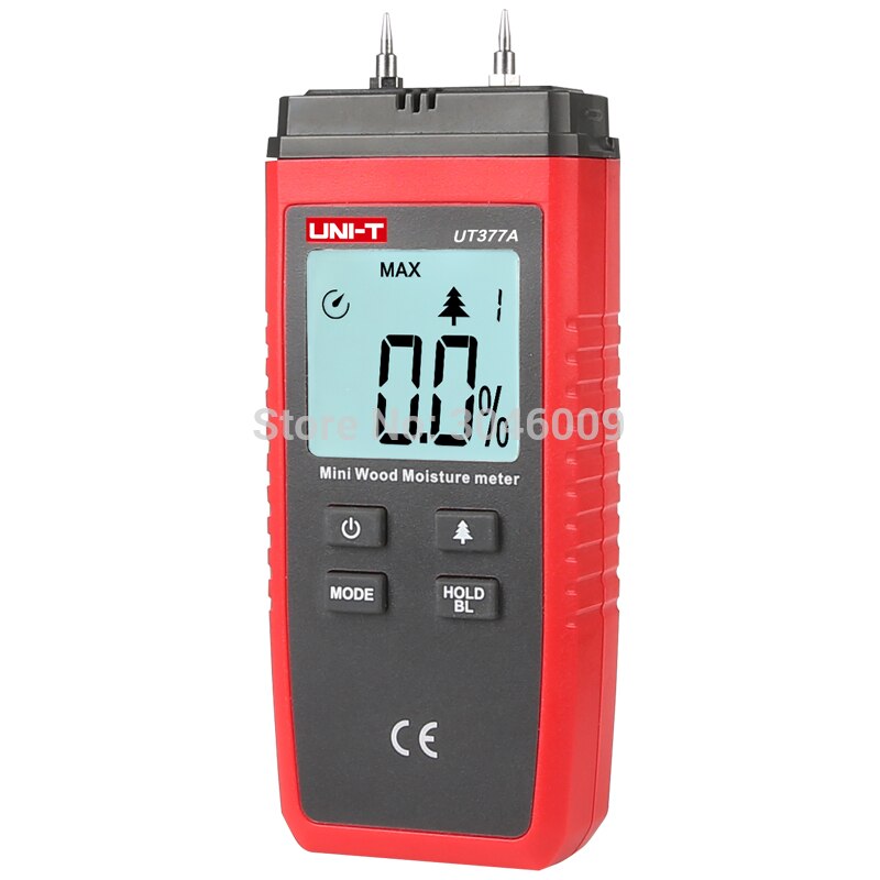 UNI-T UT377A wood moisture tester / wood water content test table data to keep LCD backlight automatic shutdown function