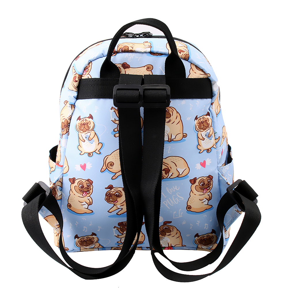 DAOXI mignon carlin Mini sac à dos pour filles sac à bandoulière étanche adolescent petit sac à dos fleurs DXMNSB-5