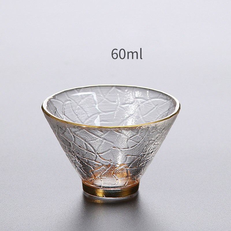 Tangpin varmebestandig gjennomsiktig glass tekopp til te glass tekopp kung fu kopp: Stil h