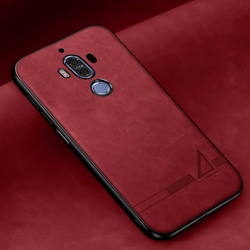 Pu L soft Leather Case For Huawei Mate 9 10 Pro Soft TPU Silicone Case For Huawei Mate 9 Pro 10 Pro Case: CANVAS / GRAY